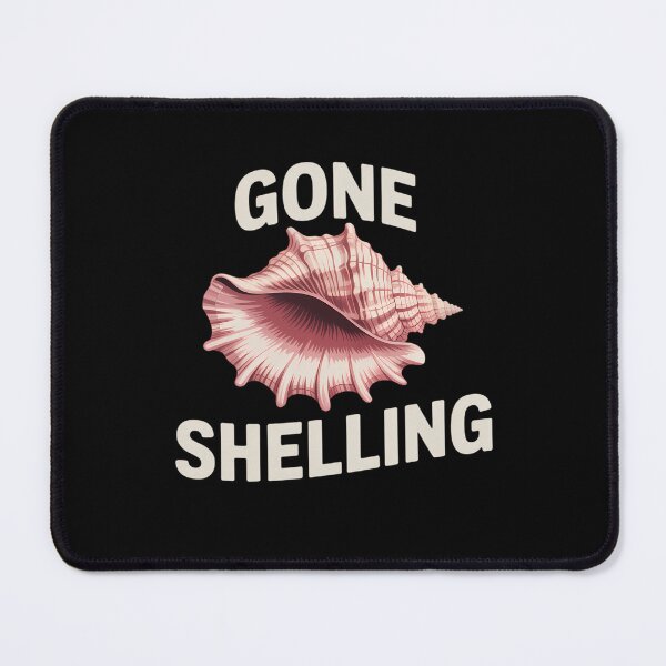 Item preview, Gone Shelling Funny Shell Collecting Seashells Beach Ocean designed and sold by tiemacopaxer.
