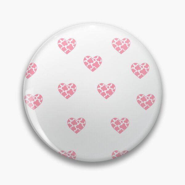 Item preview, Cow print heart pink set pack designed and sold by GrassFedVegan.
