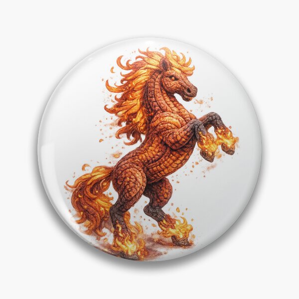 Item preview, Fire Horse 2026 Crochet designed and sold by Solenne Music.
