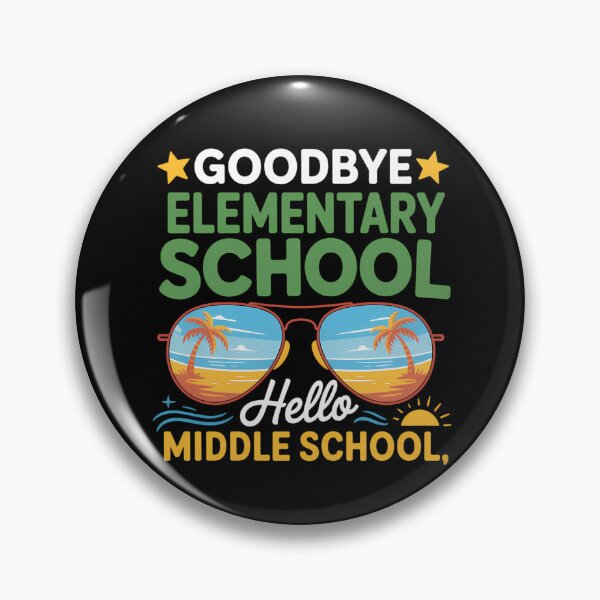 Item preview, Goodbye Elementary Graduation To Middle School Hello Summer designed and sold by tiemacopaxer.