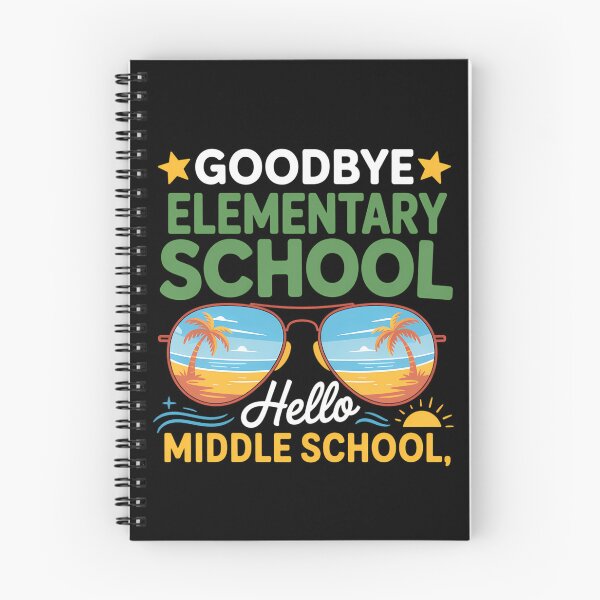Item preview, Goodbye Elementary Graduation To Middle School Hello Summer designed and sold by tiemacopaxer.