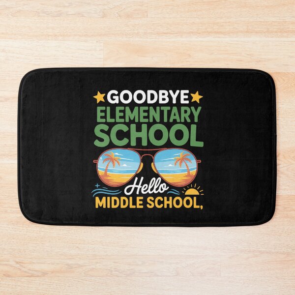 Item preview, Goodbye Elementary Graduation To Middle School Hello Summer designed and sold by tiemacopaxer.