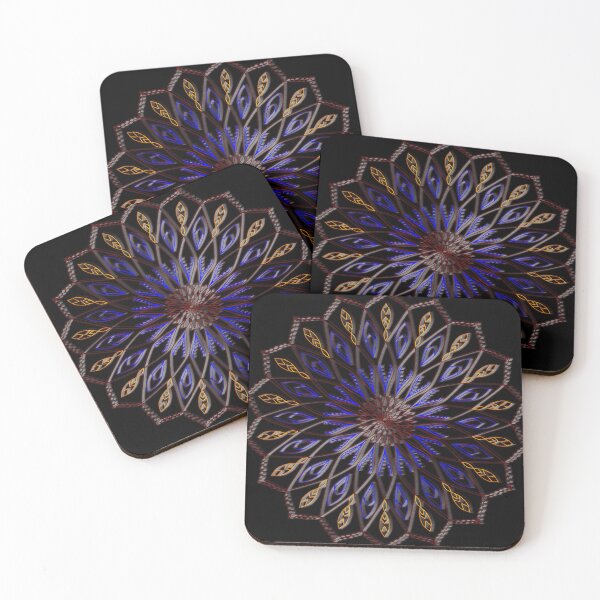 Item preview, "Radiant Mandala with Petal Geometry and Scalloped Edge" designed and sold by nighttime1990.