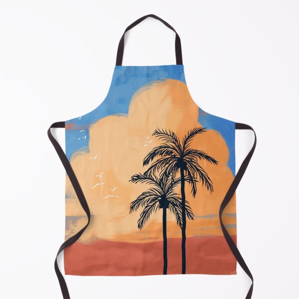 Item preview, Classic Aesthetic Orange Cloud and Palm Tree Sunset designed and sold by Artistic Touch.