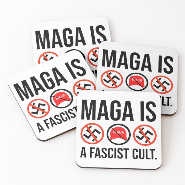 Item preview, MAGA es una secta fascista. designed and sold by Rachel the Artist .
