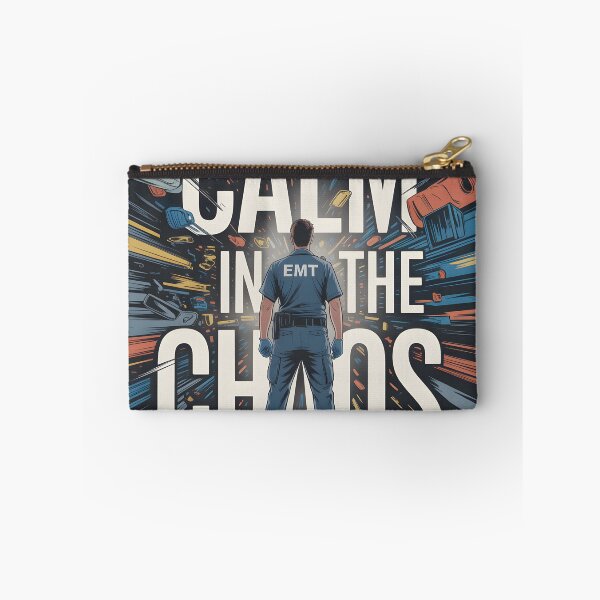 Item preview, Calm in the Chaos – Emergency Medical Tech Art designed and sold by FreeFromDefault.