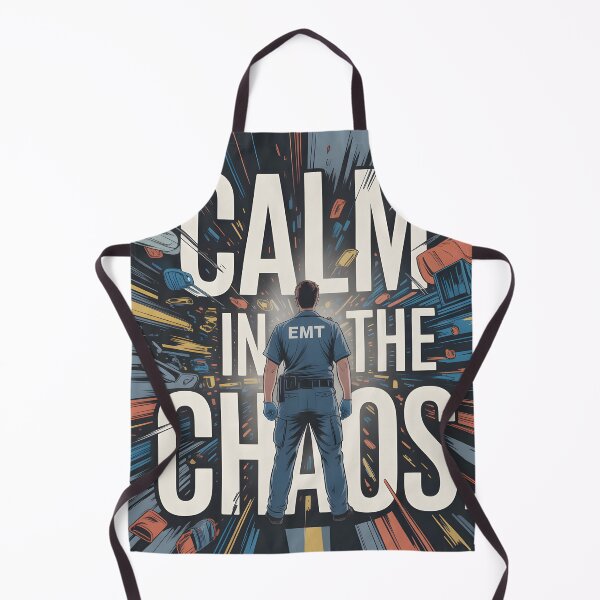 Item preview, Calm in the Chaos – Emergency Medical Tech Art designed and sold by FreeFromDefault.