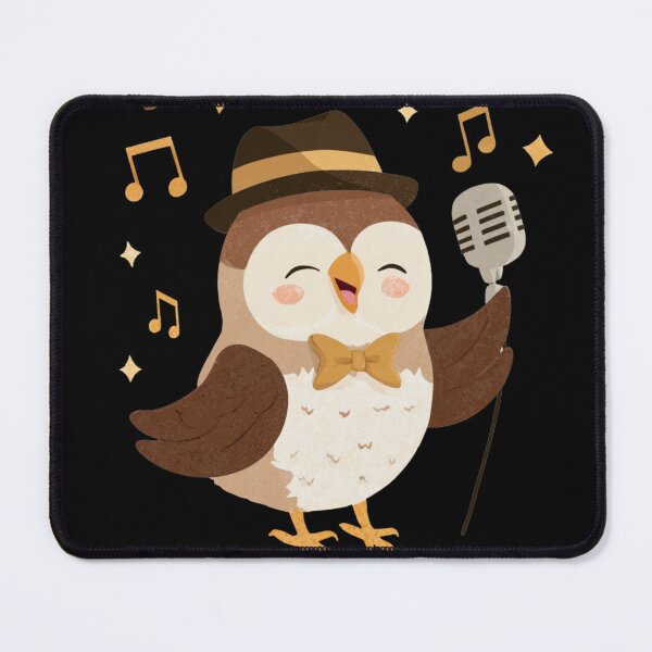Item preview, Owl Jolson - Jazz Singing Owl Vintage T-Shirt desing designed and sold by kndzxf.