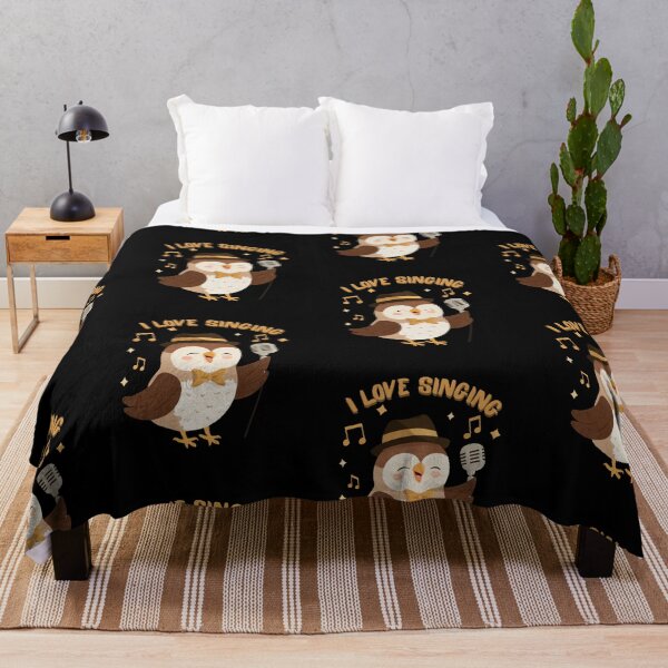 Item preview, Owl Jolson - Jazz Singing Owl Vintage T-Shirt desing designed and sold by kndzxf.
