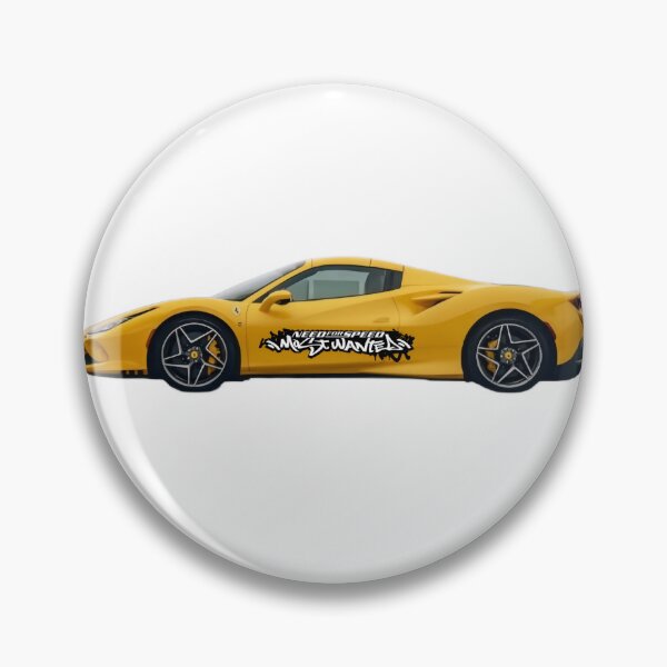 Item preview, Yellow sports car graffiti decal – Need for Speed Most Wanted designed and sold by Artuer69.