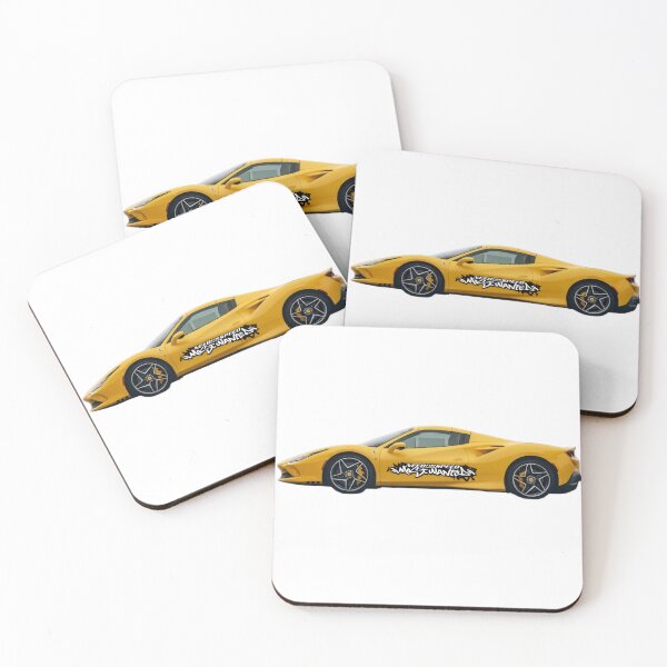 Item preview, Yellow sports car graffiti decal – Need for Speed Most Wanted designed and sold by Artuer69.