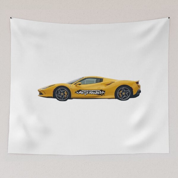 Item preview, Yellow sports car graffiti decal – Need for Speed Most Wanted designed and sold by Artuer69.