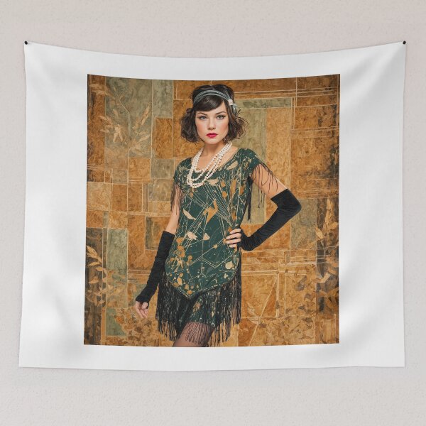Item preview, Roaring Twenties Revival: Elegance in Every Fringe designed and sold by ForeverPrintsOK.