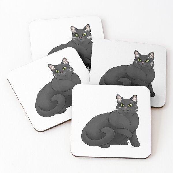Item preview, Cat - Domestic Shorthair - Black designed and sold by Jennifer Stolzer.