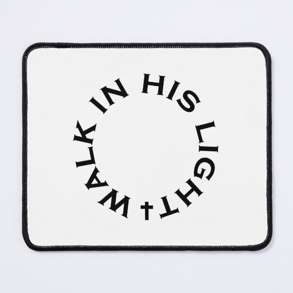 Item preview, Minimal Christian quote - Walk in his light designed and sold by heavenunit.