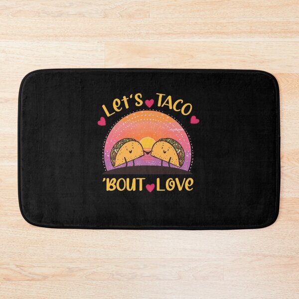 Item preview,  Let’s Taco ’Bout Love Funny Valentine – Cute Taco Couple Sunset Design designed and sold by Sun Sand & Sea Art.