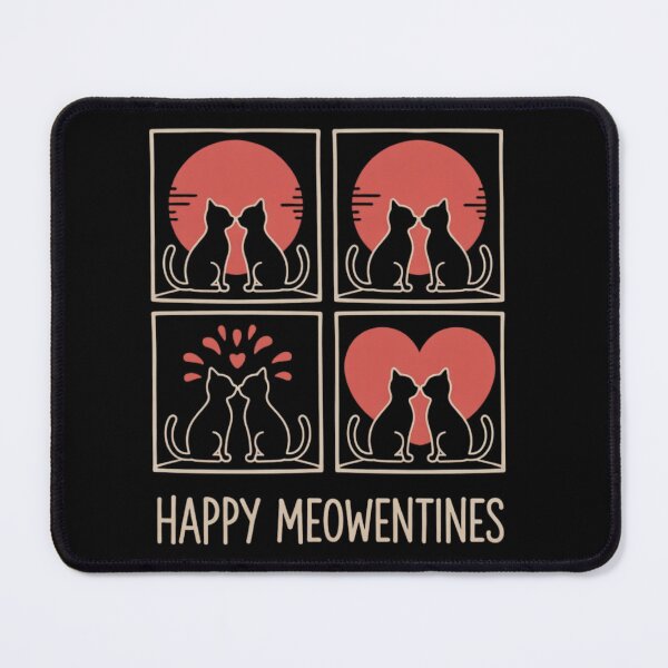 Item preview, Happy Meowentines Funny Cat Valentine's Day Kitten designed and sold by ZACK ART.