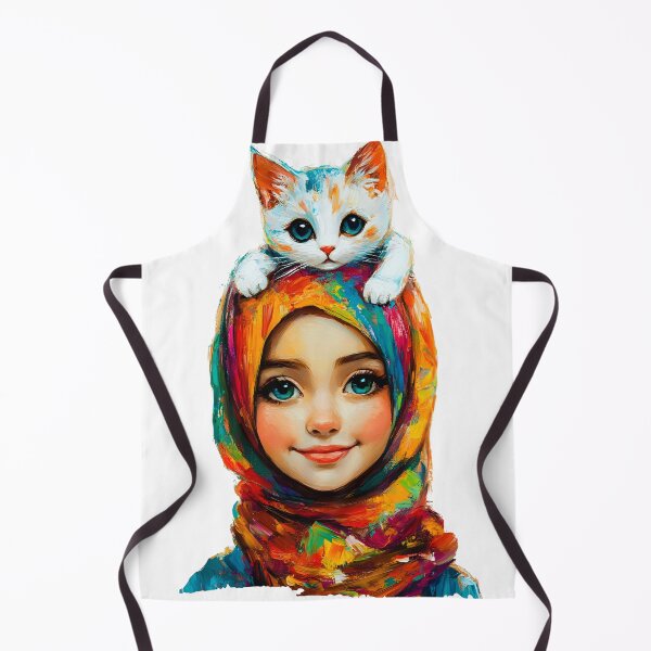 Item preview, Hijab and kitten  designed and sold by Lilja888.