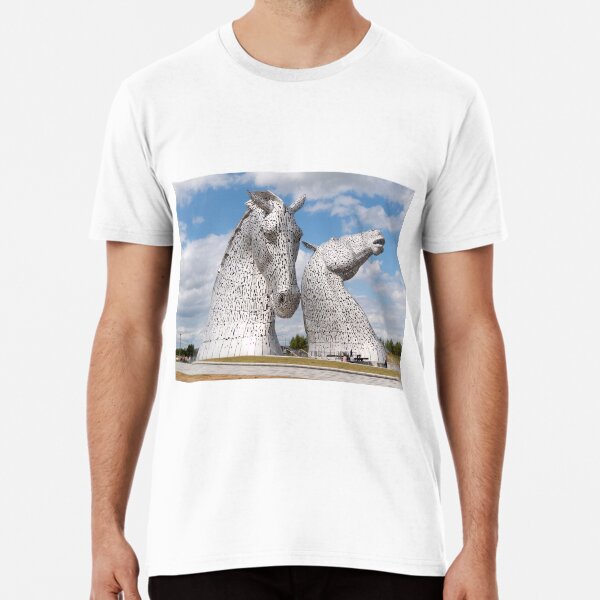 The Kelpies, Helix Park , Scotland Premium T-Shirt