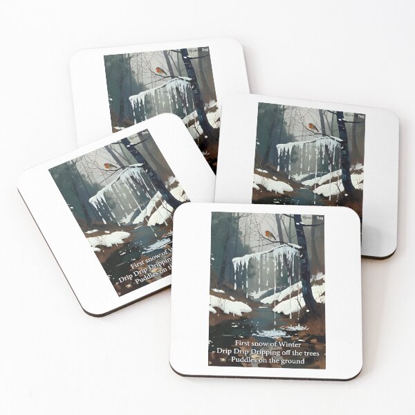 Item preview, First Snow of Winter designed and sold by Rhyme & Rag.