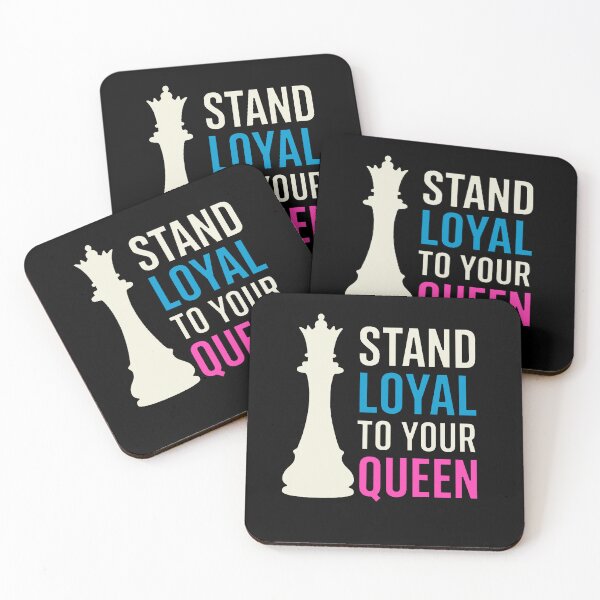 Item preview,  be loyal to your queen valentines romantic couple relationship love vector designed and sold by  Mudikeys.