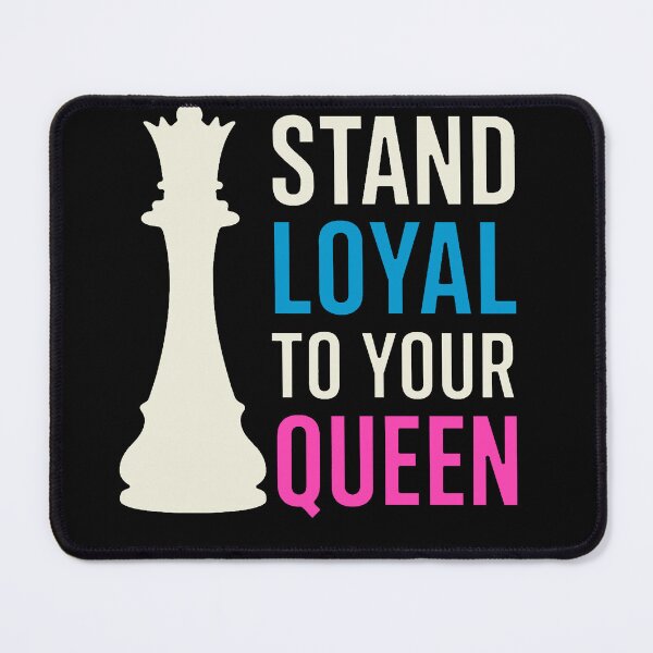 Item preview, be loyal to your queen valentines romantic couple relationship love vector designed and sold by Mudikeys.
