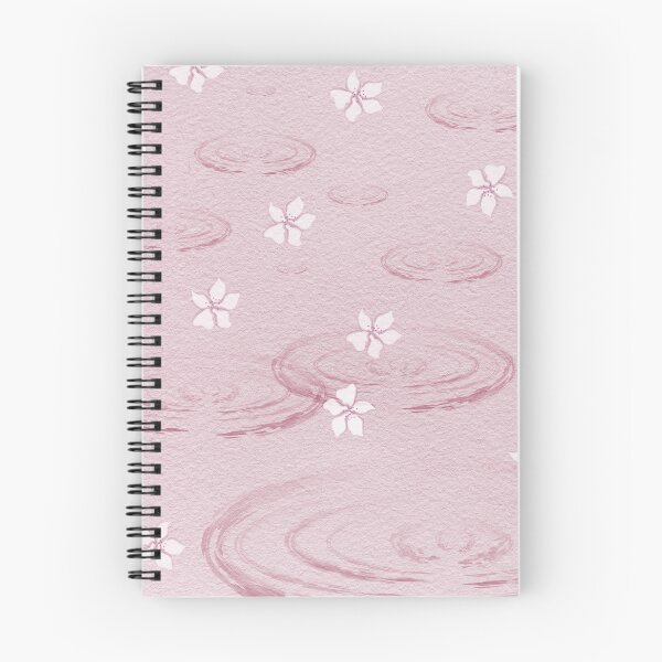 Item preview, Cherry blossom and ripples in pink designed and sold by KateKeoganDesign.