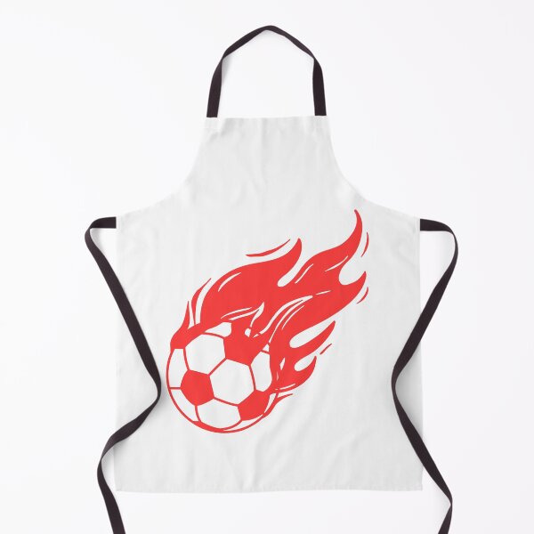 Item preview, Soccer Ball on Fire Red Soccer ball and flames designed and sold by micarto.