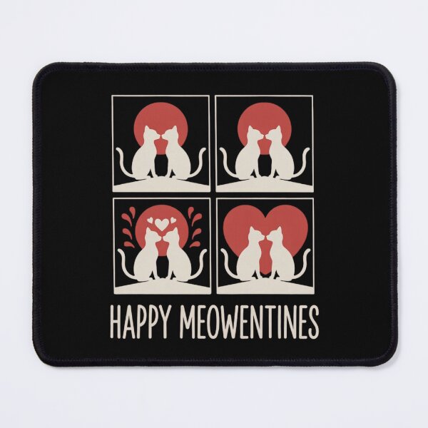 Item preview, Happy Meowentines Funny Cat Valentine's Day Kitten designed and sold by ZACK ART.