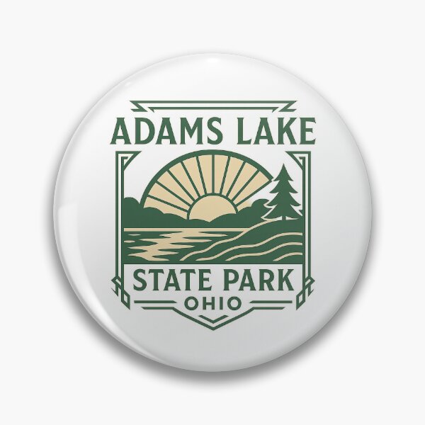 Item preview, Adams Lake State Park designed and sold by Broken Antler Designs .
