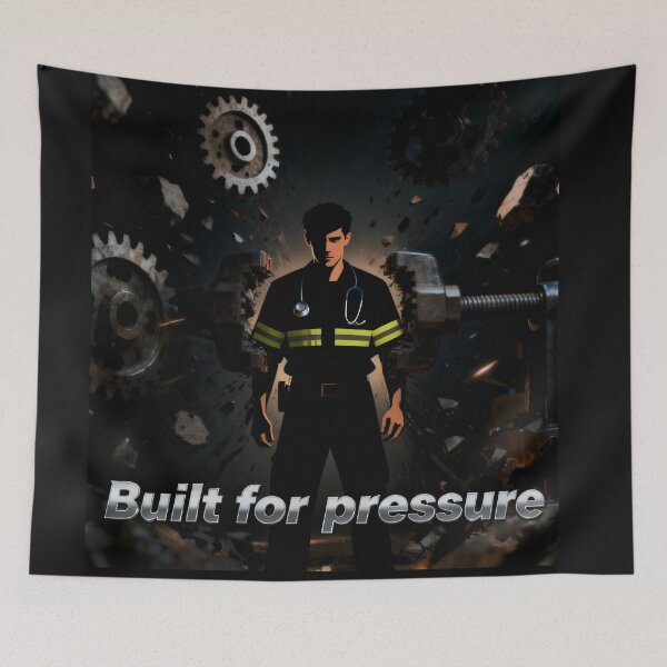 Item preview, Built for Pressure First Responder designed and sold by FreeFromDefault.