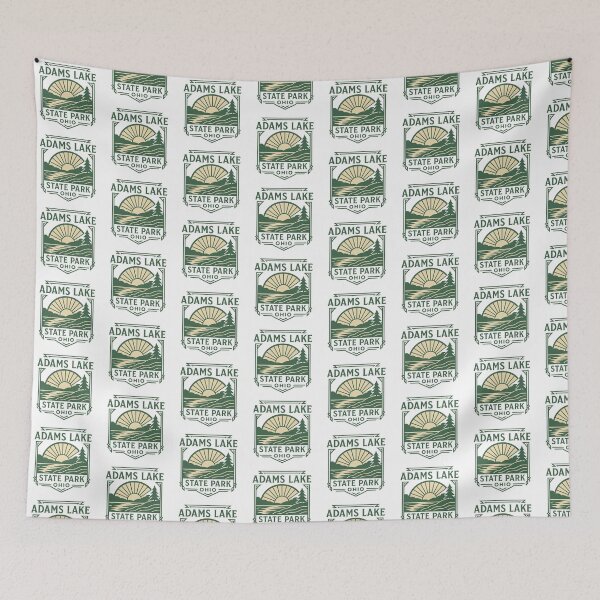 Item preview, Adams Lake State Park designed and sold by Broken Antler Designs .