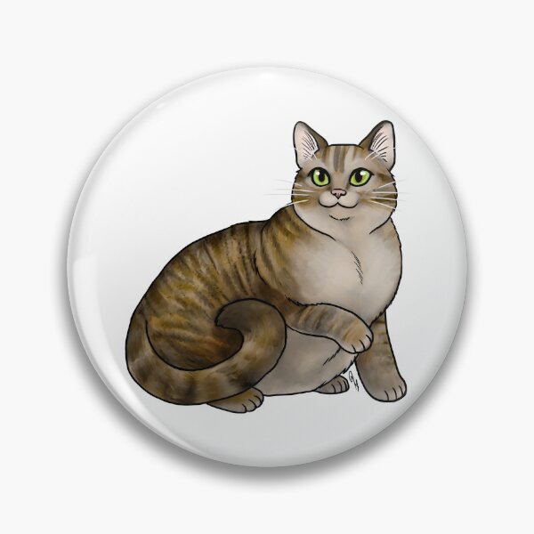 Item preview, Cat - Domestic Shorthair - Brown Tabby designed and sold by Jennifer Stolzer.