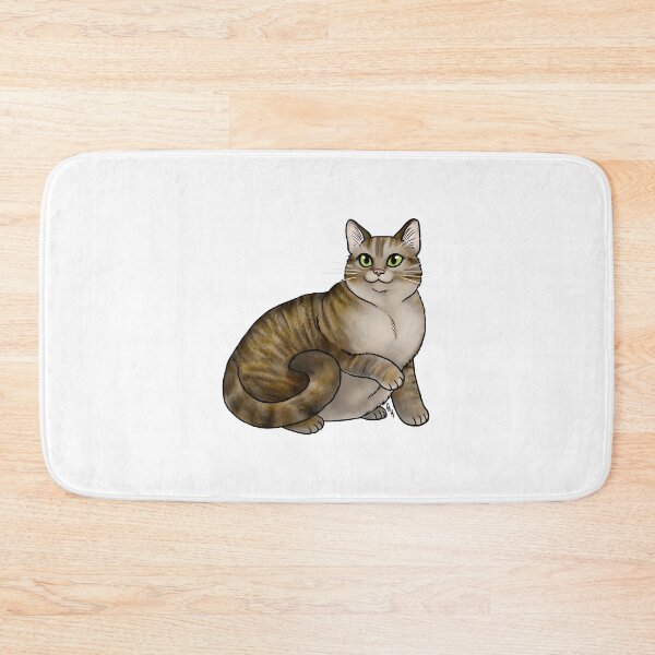 Item preview, Cat - Domestic Shorthair - Brown Tabby designed and sold by Jennifer Stolzer.