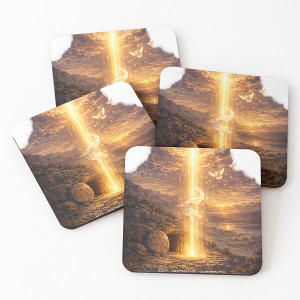 Item preview, He Is Risen – Easter Resurrection Art “No Words Needed” Faith Design designed and sold by lineandlegacy.