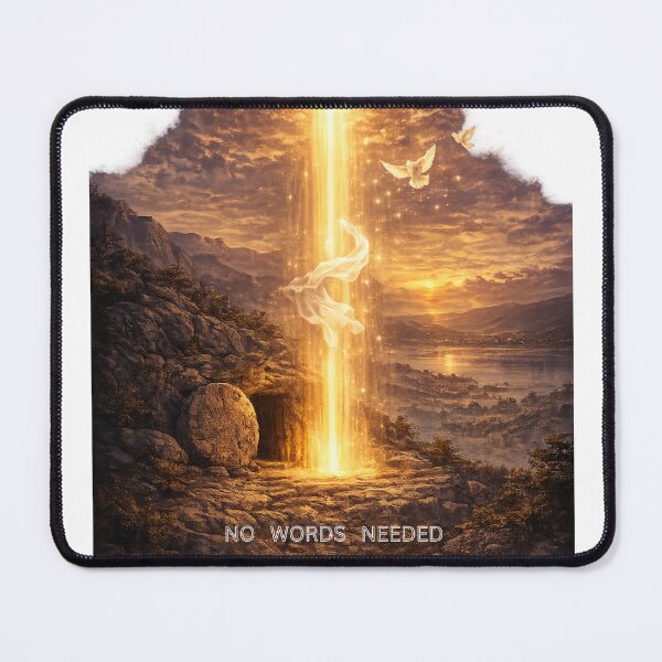Item preview, He Is Risen – Easter Resurrection Art “No Words Needed” Faith Design designed and sold by lineandlegacy.