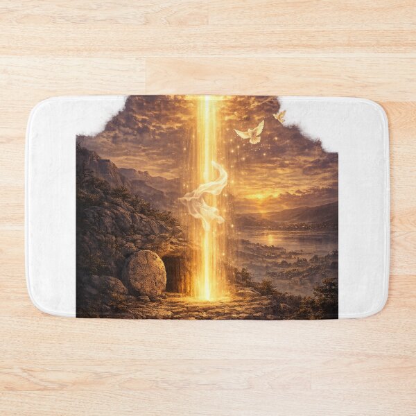Item preview, He Is Risen – Easter Resurrection Art “No Words Needed” Faith Design designed and sold by lineandlegacy.