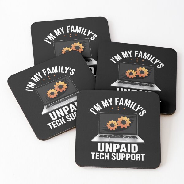 Item preview, I'm My Family's Unpaid Tech Support Computer Engineer38 designed and sold by FadeOfThrone.