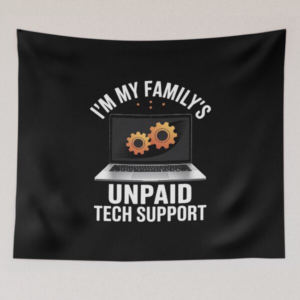 Item preview, I'm My Family's Unpaid Tech Support Computer Engineer38 designed and sold by FadeOfThrone.