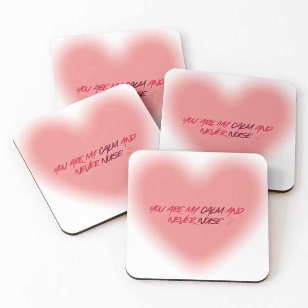 Aperçu de l'œuvre You Are My Calm, Never Noise – Soft Love Quote créée et vendue par lbyassir.