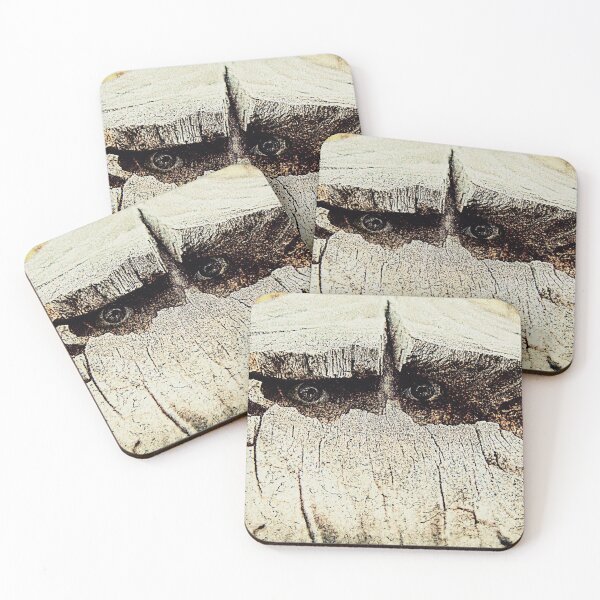 Item preview, Cracked Board With Beaming Eyes (no pun intended) designed and sold by Jean Gregory Evans.