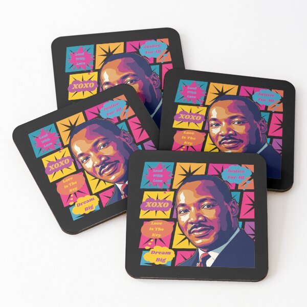 Item preview, Martin Luther King Jr | Dr King | MLK Day | Retro Colours designed and sold by TeesByAngelzB.