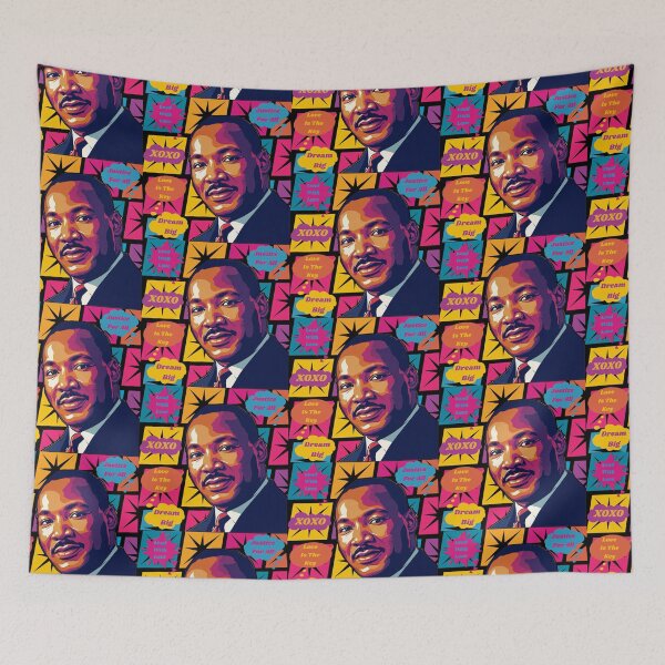 Item preview, Martin Luther King Jr | Dr King | MLK Day | Retro Colours designed and sold by TeesByAngelzB.