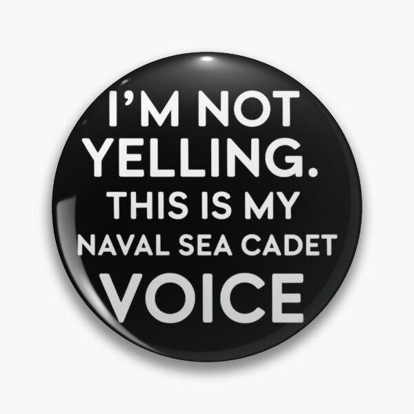 Item preview, Funny Naval Sea Cadet Voice Sarcastic Ironic designed and sold by lilensgavadur.