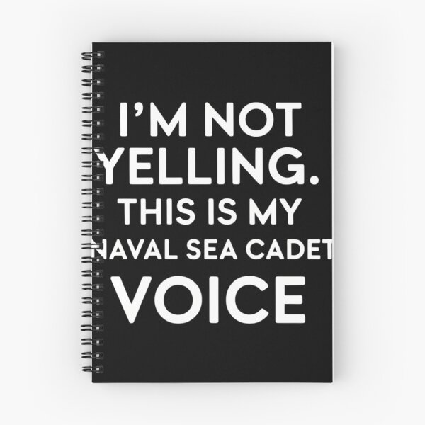 Item preview, Funny Naval Sea Cadet Voice Sarcastic Ironic designed and sold by lilensgavadur.