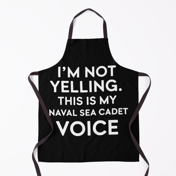 Item preview, Funny Naval Sea Cadet Voice Sarcastic Ironic designed and sold by lilensgavadur.