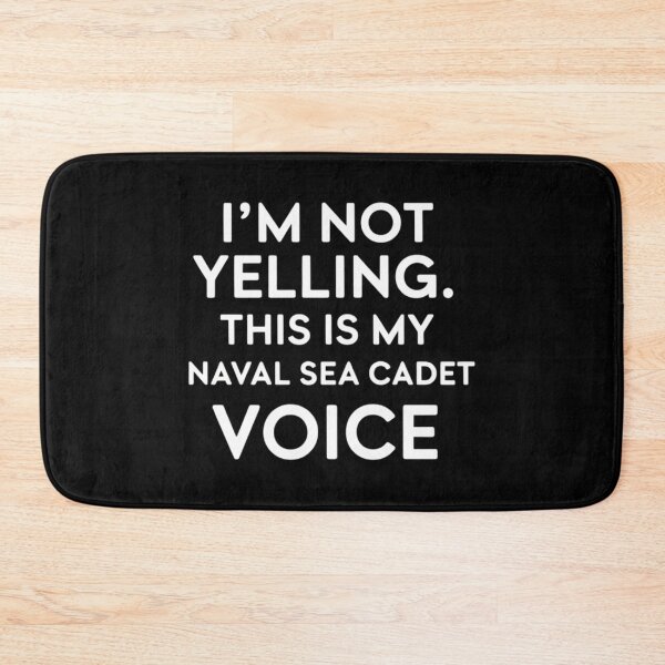 Item preview, Funny Naval Sea Cadet Voice Sarcastic Ironic designed and sold by lilensgavadur.