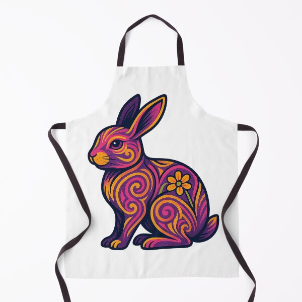 Item preview, Psychedelic Swirl Bunny designed and sold by chromatalove.