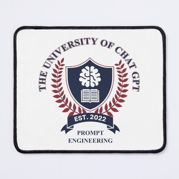 Item preview, University of ChatGPT - Tech Culture Design designed and sold by Untitled-Folder.