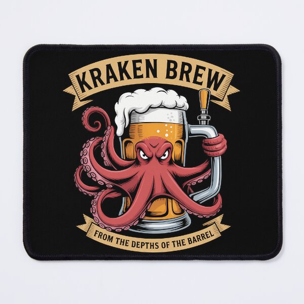Item preview, Funny Kraken Brew Beer Octopus Tavern designed and sold by lilensgavadur.